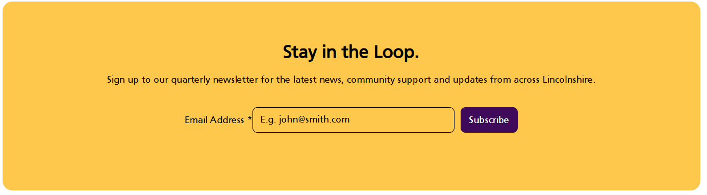Stay in the Loop with the H.A.Y. Lincolnshire Newsletter